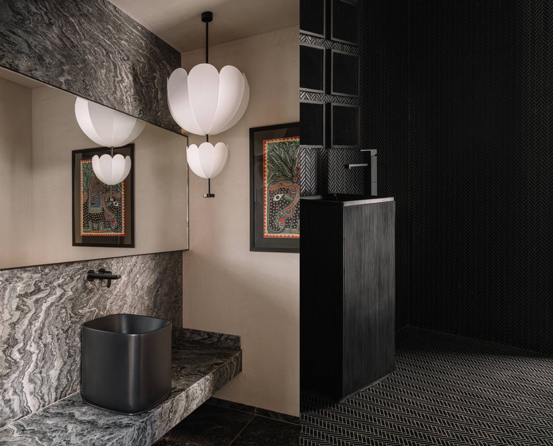 biet thu the pavilion phong tam noi that thu cong