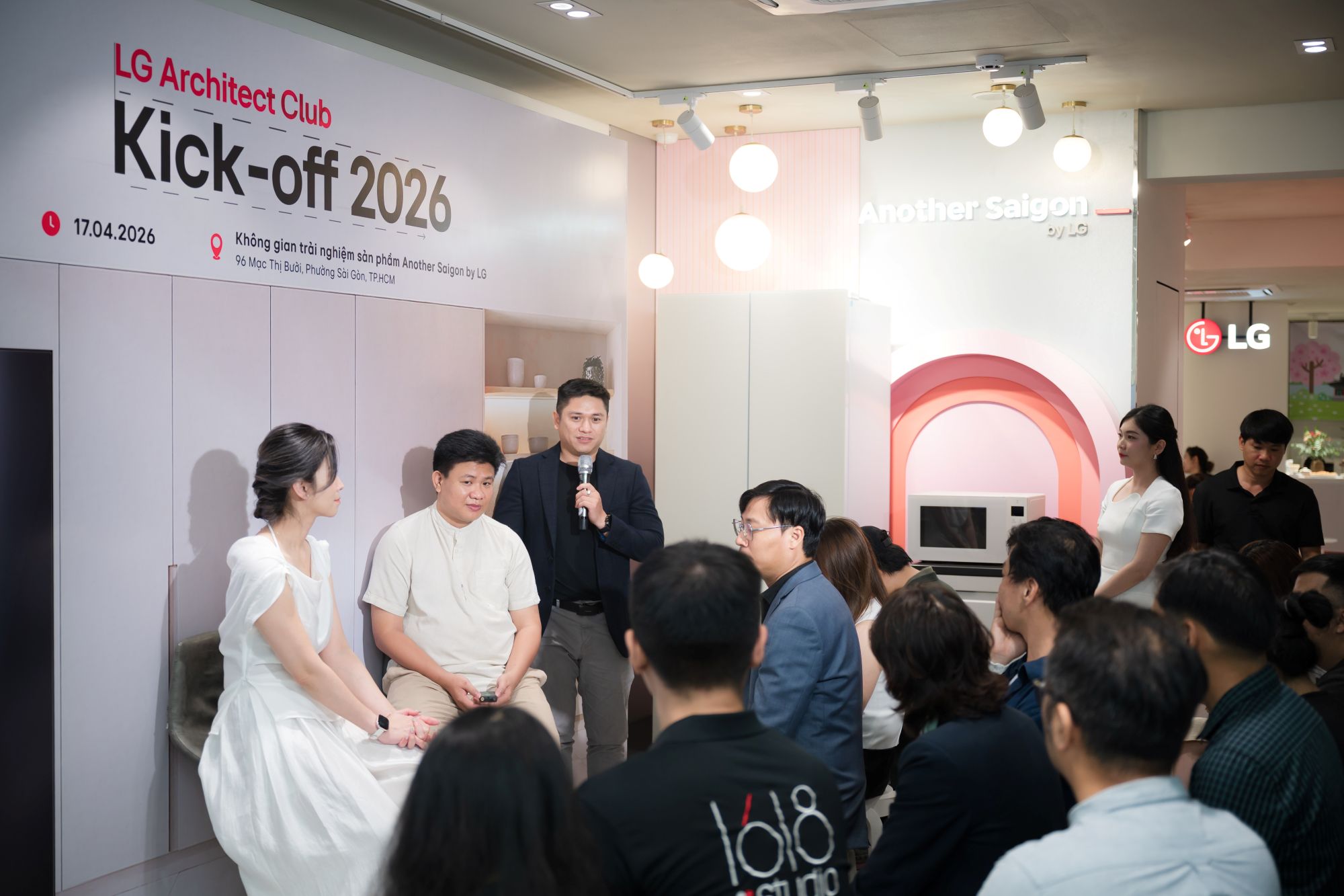 LG Architect Club 2026 su kien do gia dung kien truc su bui the long