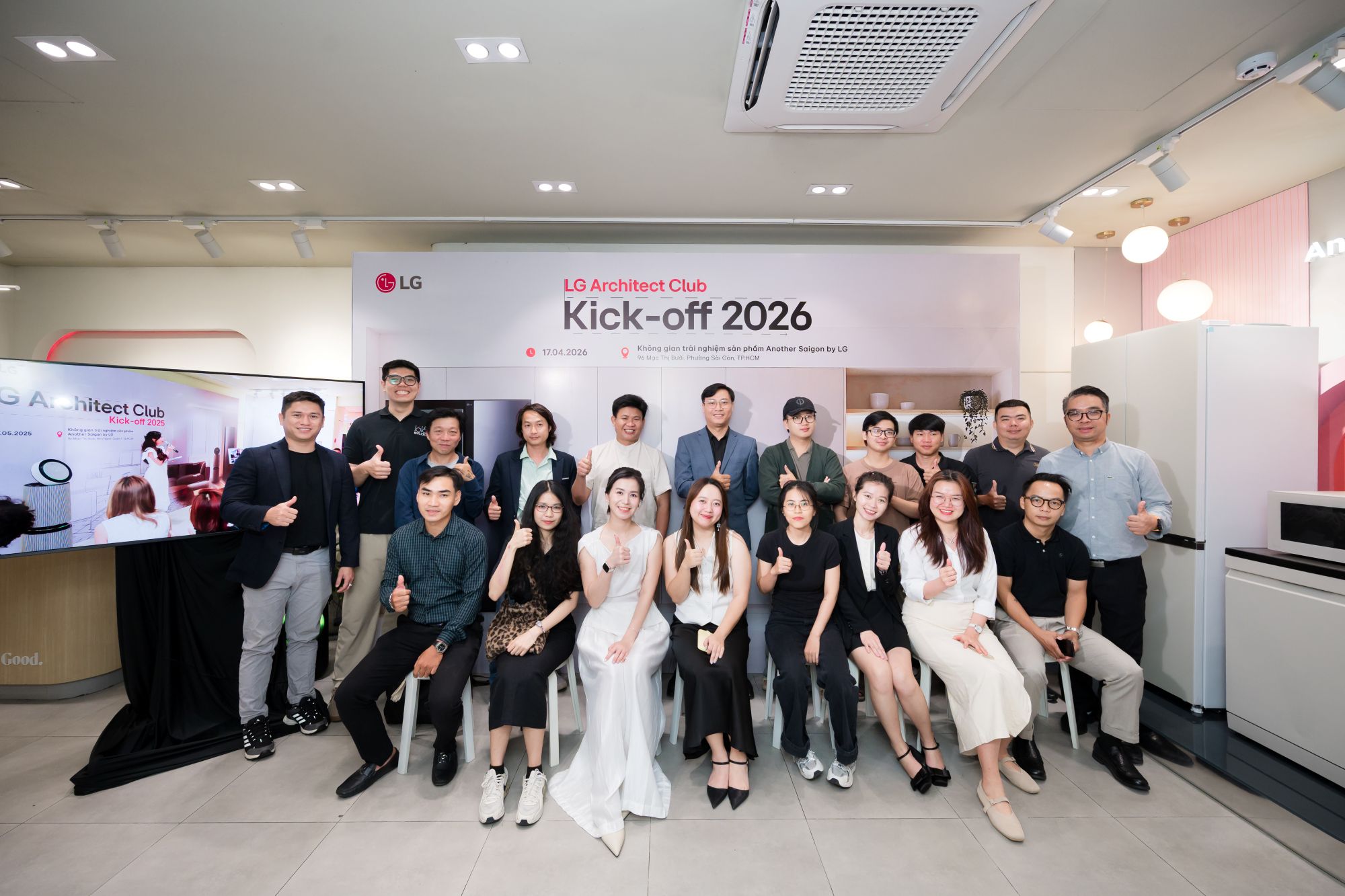 LG Architect Club 2026 su kien do gia dung