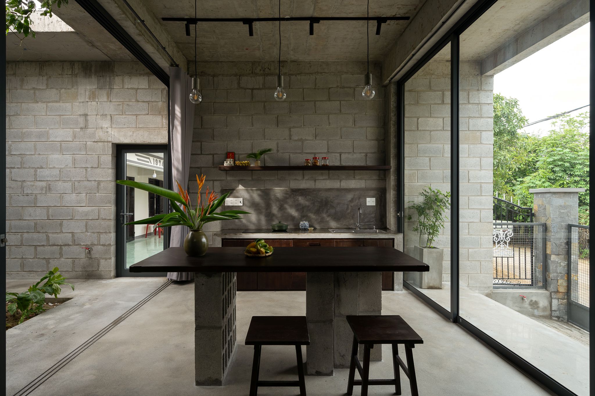 nha duong dai tinh an house std design consultant kien truc ben vung
