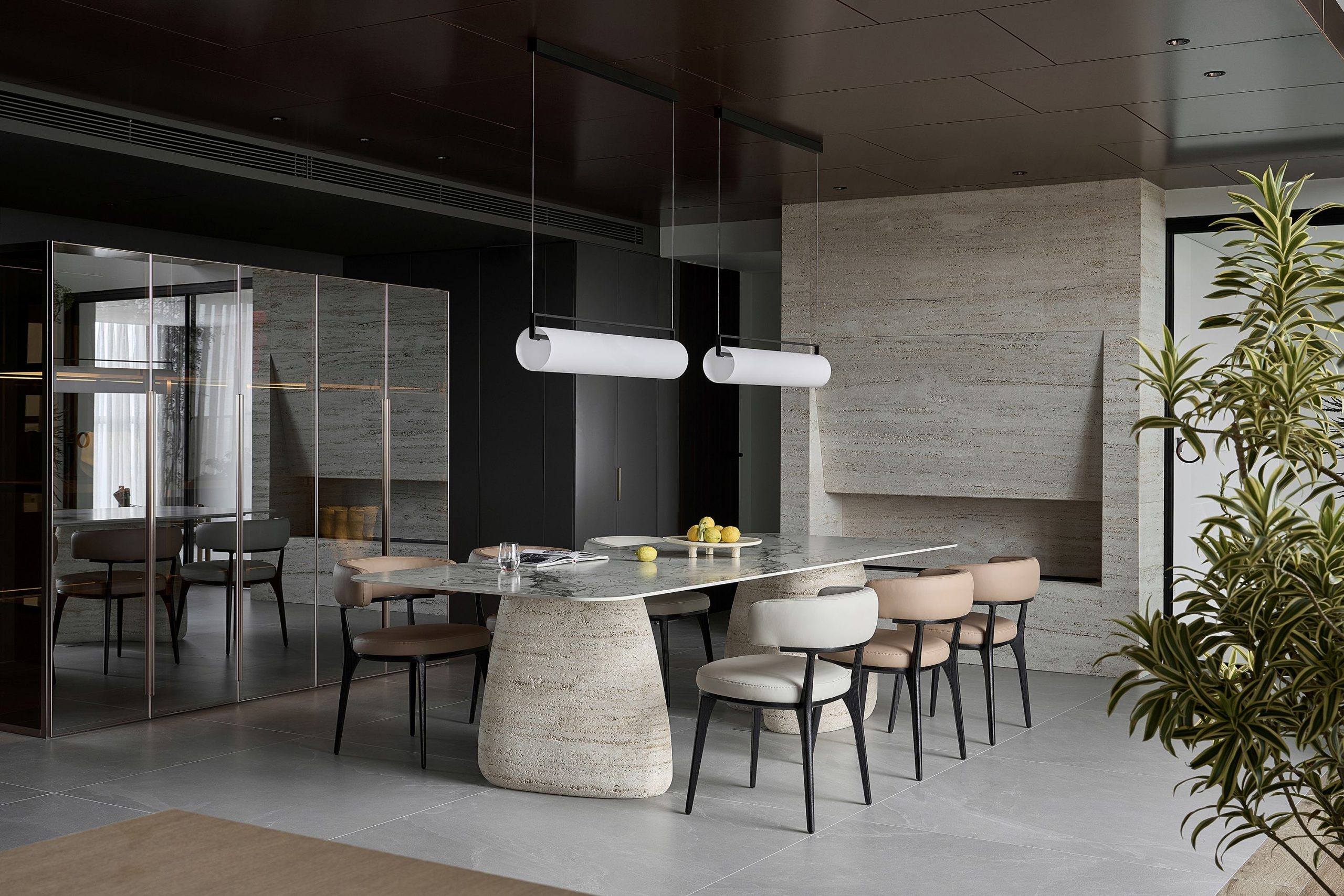 ban an son do noi that idee architects boong da nung ket