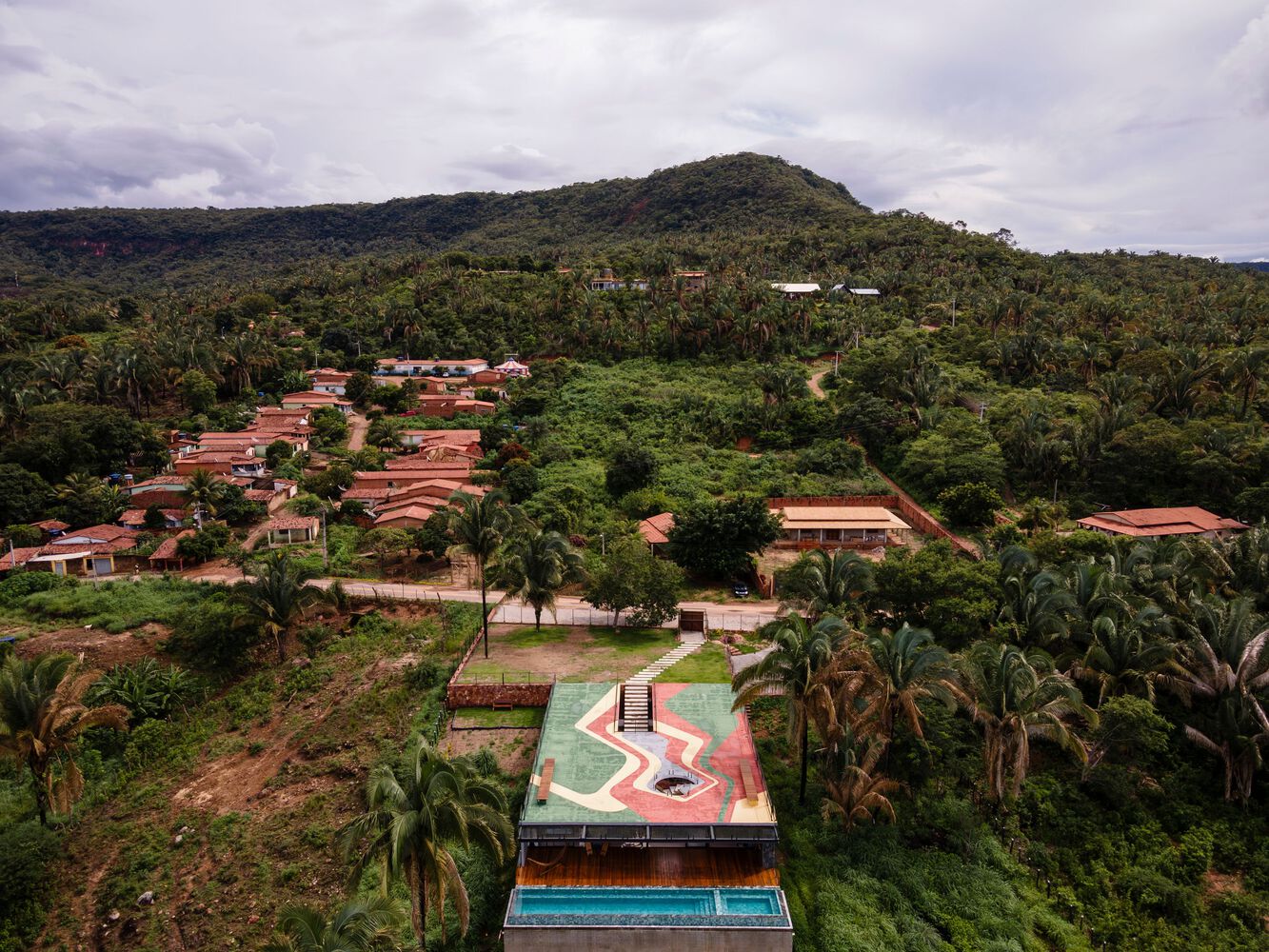 Tune House FB+MP Arquitetos Associados nha o duong dai kien truc nhiet doi ben vung
