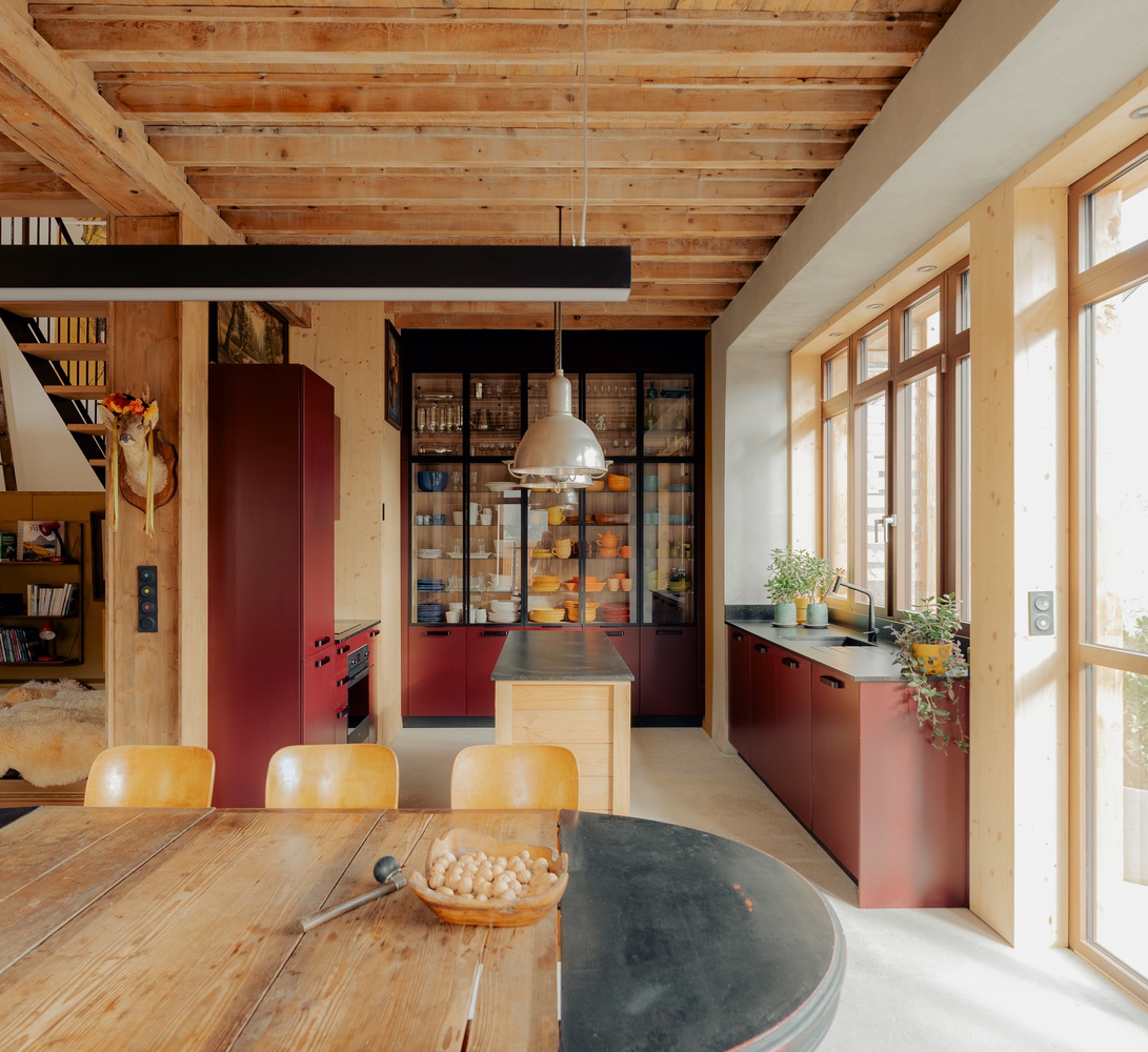 nha go Laruns Pyrenees Mesnil Architectures