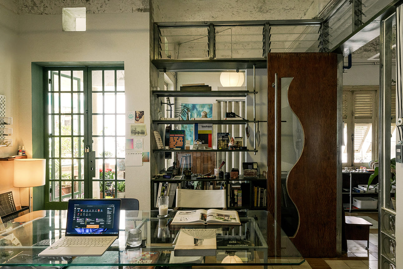 xuong xep van phong bao lam kien truc su modernist