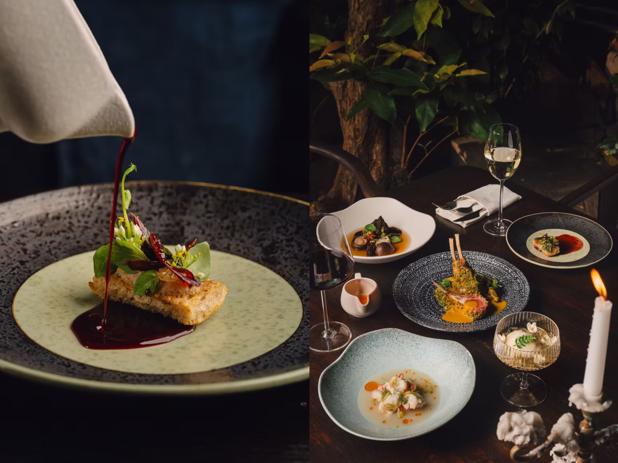 nuc concept kitchen bar dia diem nha hang dem tim pham the third place